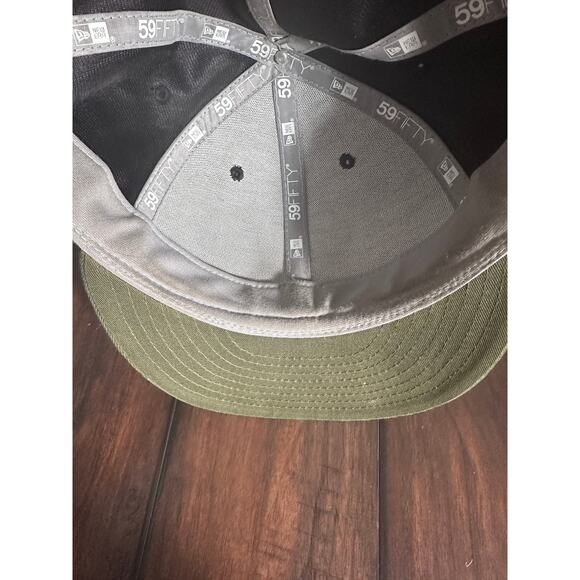 Milwaukee Brewers New Era 2018 Memorial Day On-Field Hat - camo Black - Picture 4 of 5